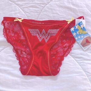 Wonder Women - Red Lace Panties
